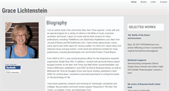 Desktop Screenshot of gracelichtenstein.com