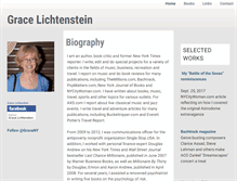 Tablet Screenshot of gracelichtenstein.com